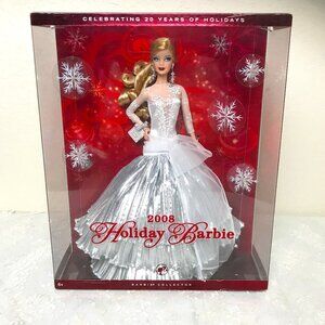 Mattel 2008 Holiday Barbie 20th Anniversary Collector Edition
